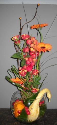 fleur orange